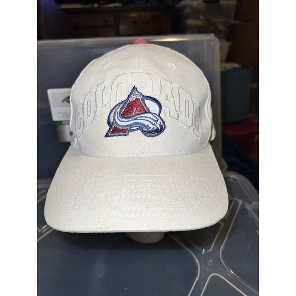 Vintage Starter The Right Hat NHL COLORADO AVALANCHE Embroidered Adjustable - Picture 3 of 7
